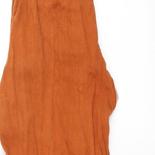 New Look Womens Orange   Bodysuit One-Piece Size 12