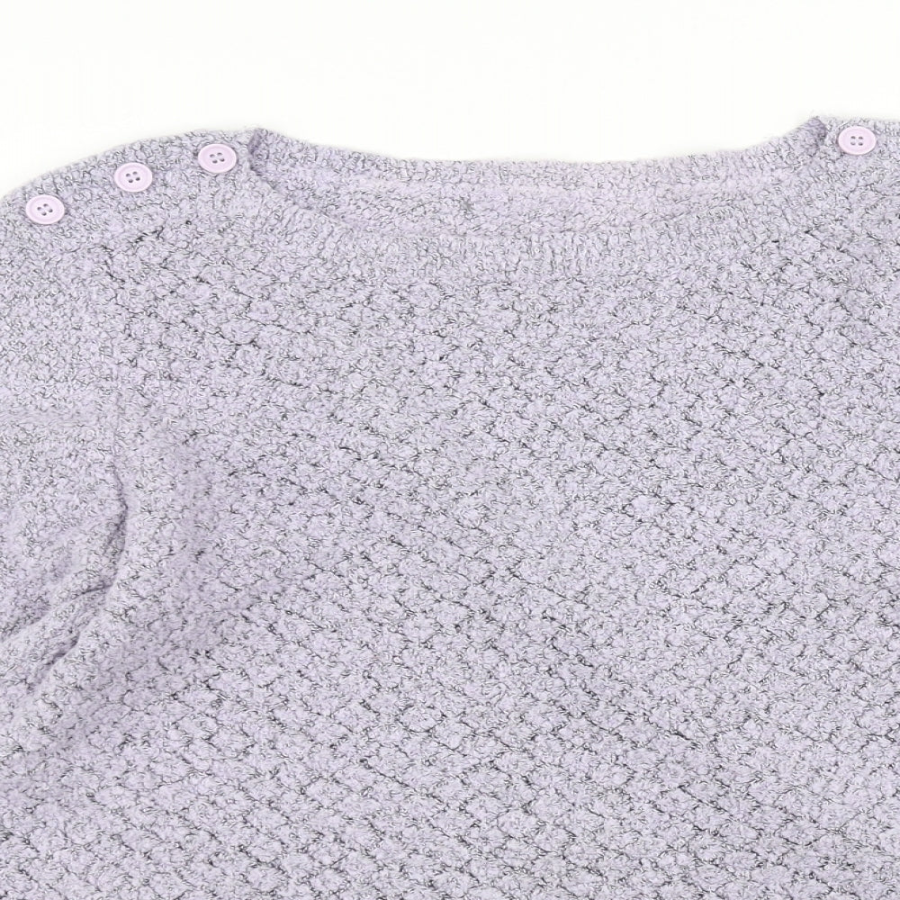 M&Co Womens Purple   Pullover Jumper Size 20