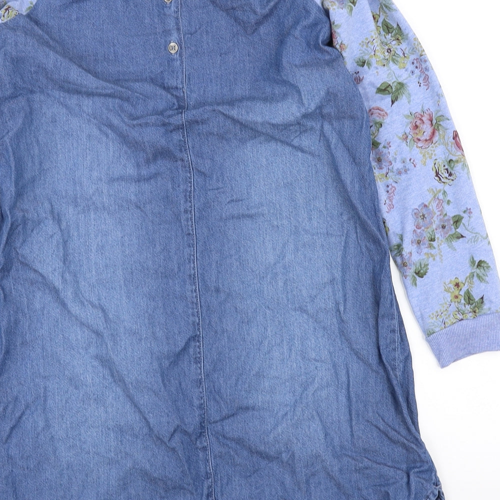 NEXT Girls Blue   Pullover Jumper Size 12 Years