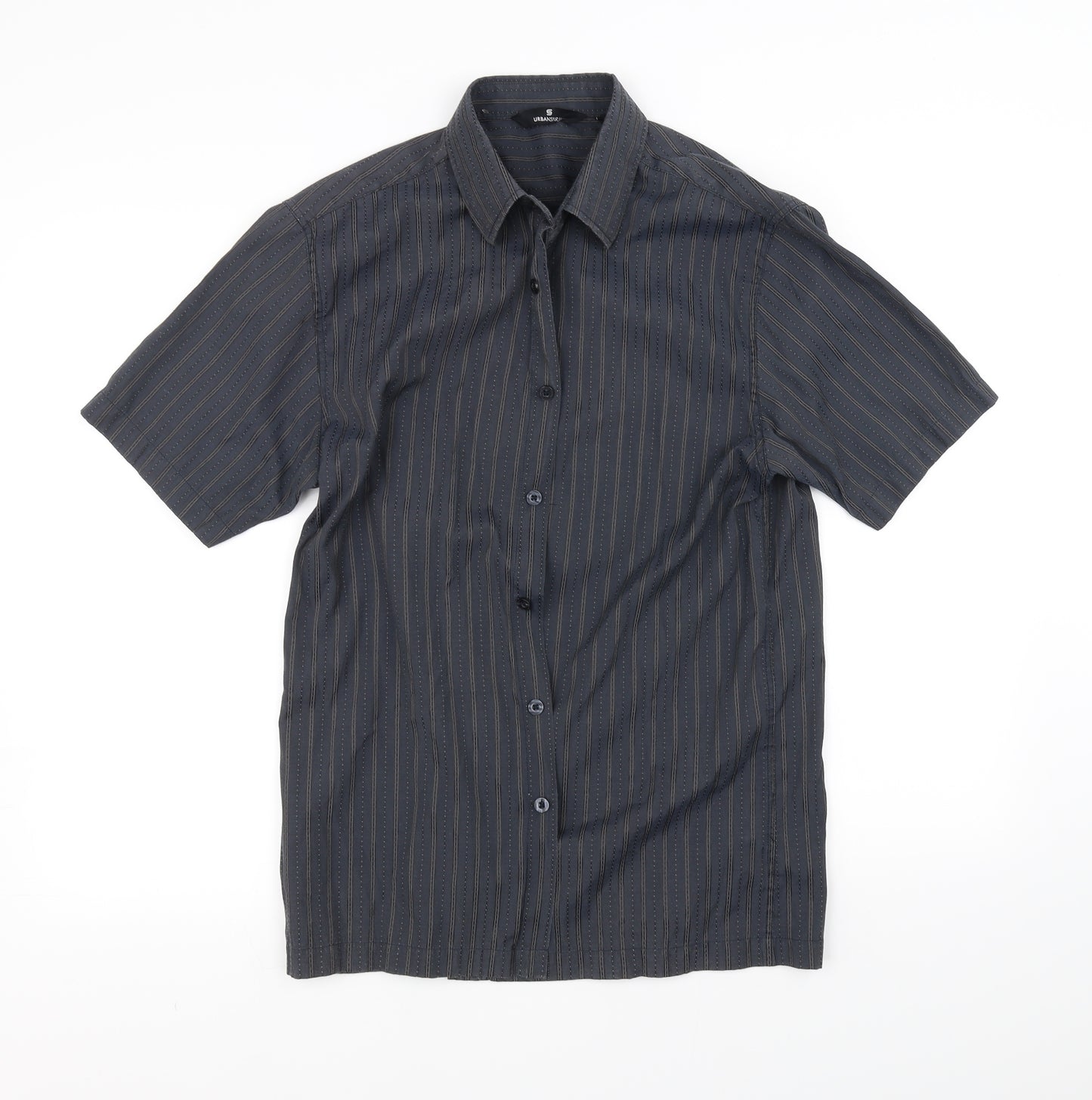 Urban Spirit Mens Blue    Dress Shirt Size M