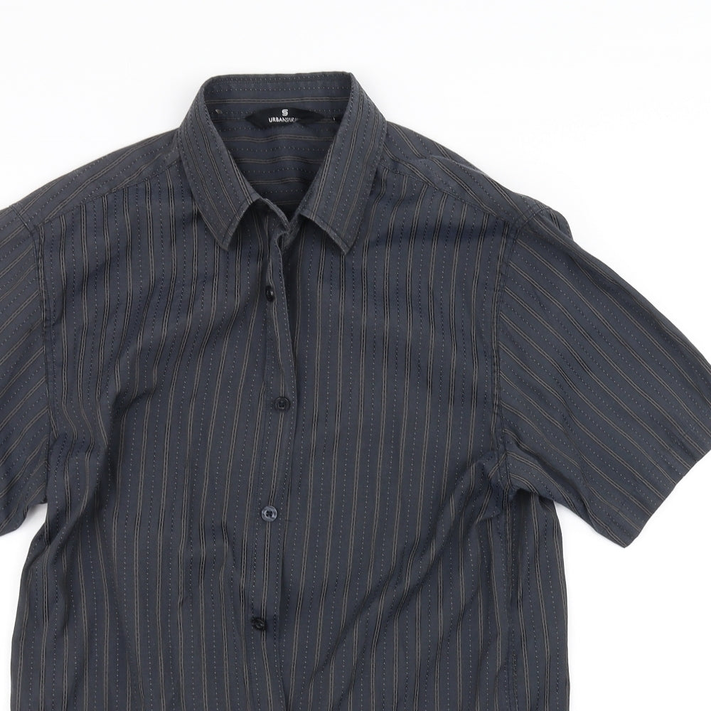 Urban Spirit Mens Blue    Dress Shirt Size M