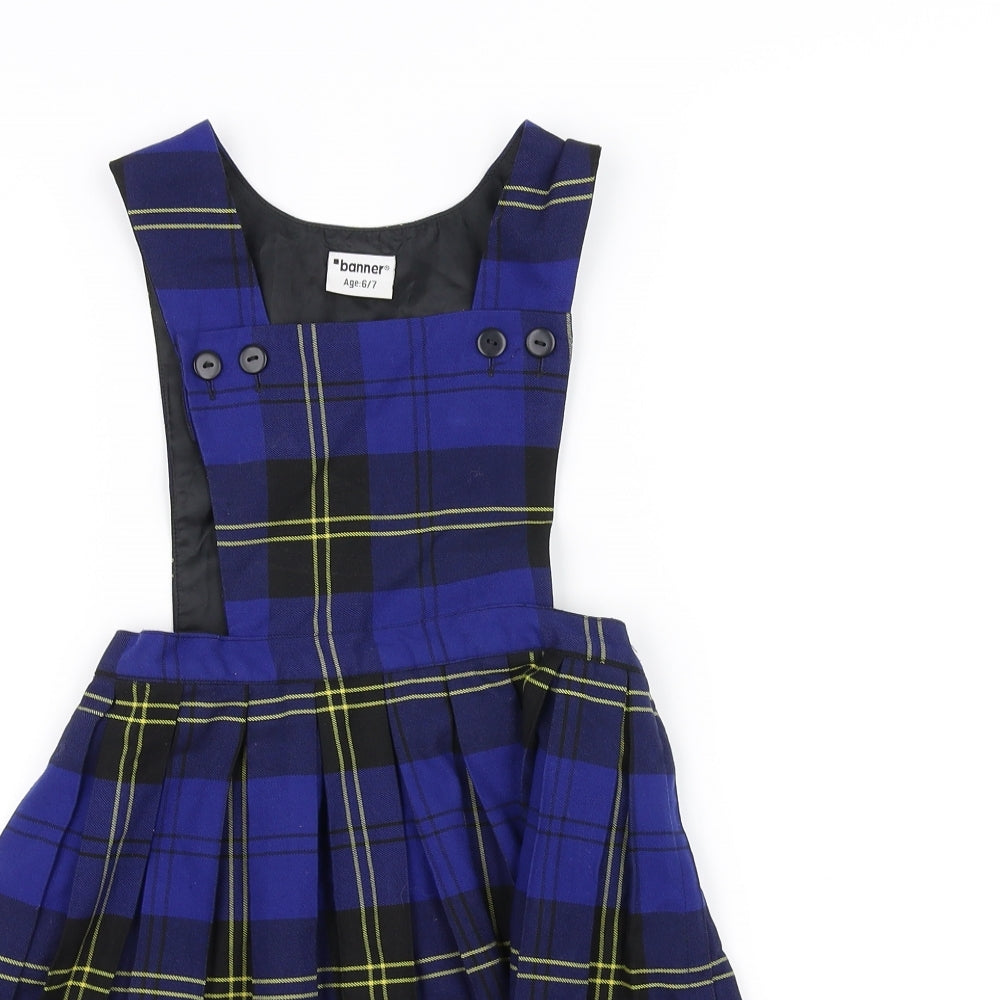 Banner Girls Blue   Fit & Flare  Size 6-7 Years
