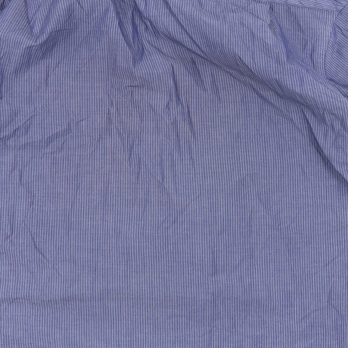 George Mens Blue    Dress Shirt Size 17