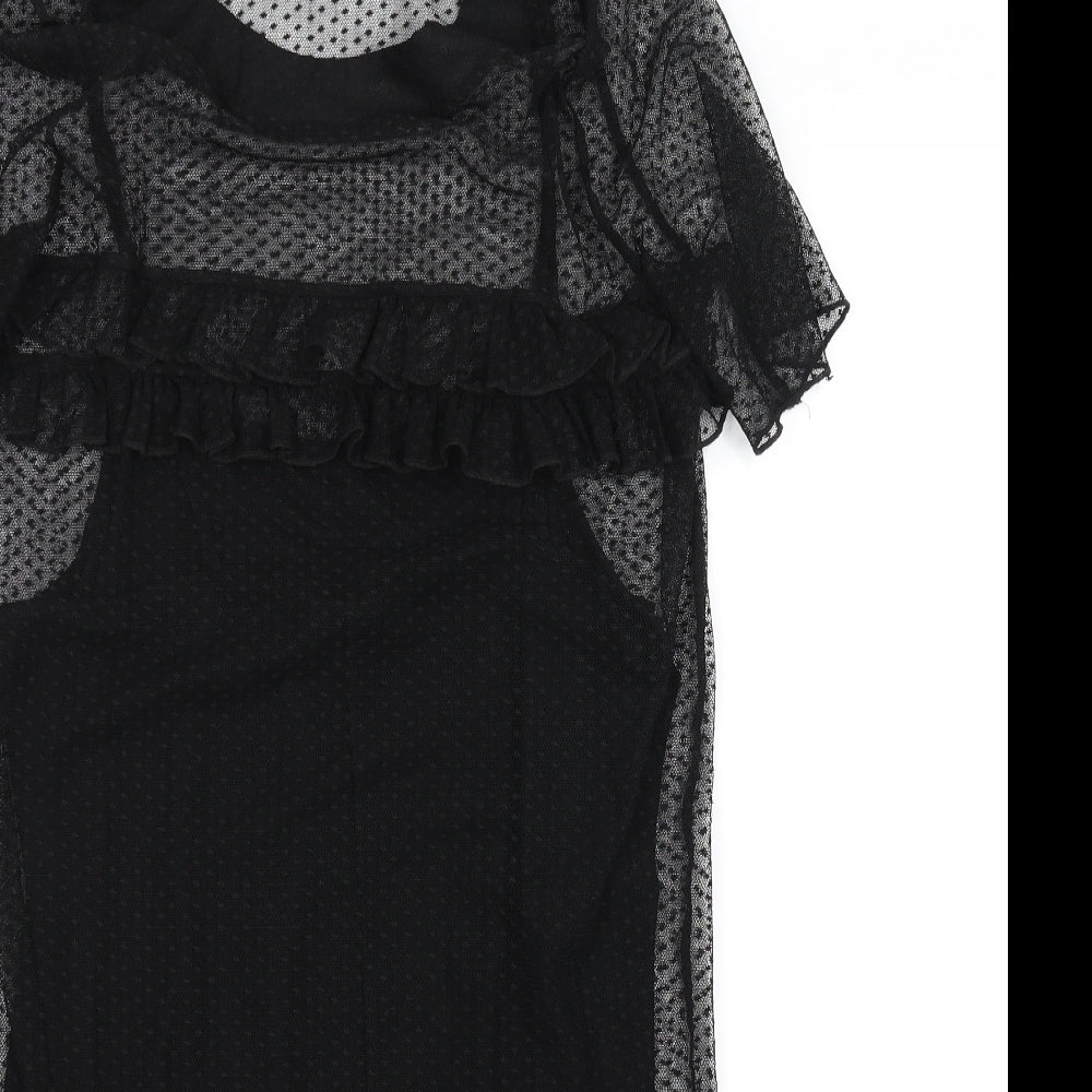 Innocent Womens Black   Basic T-Shirt Size 14