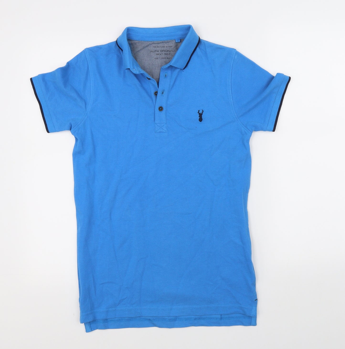 NEXT Boys Blue   Basic Polo Size 12 Years
