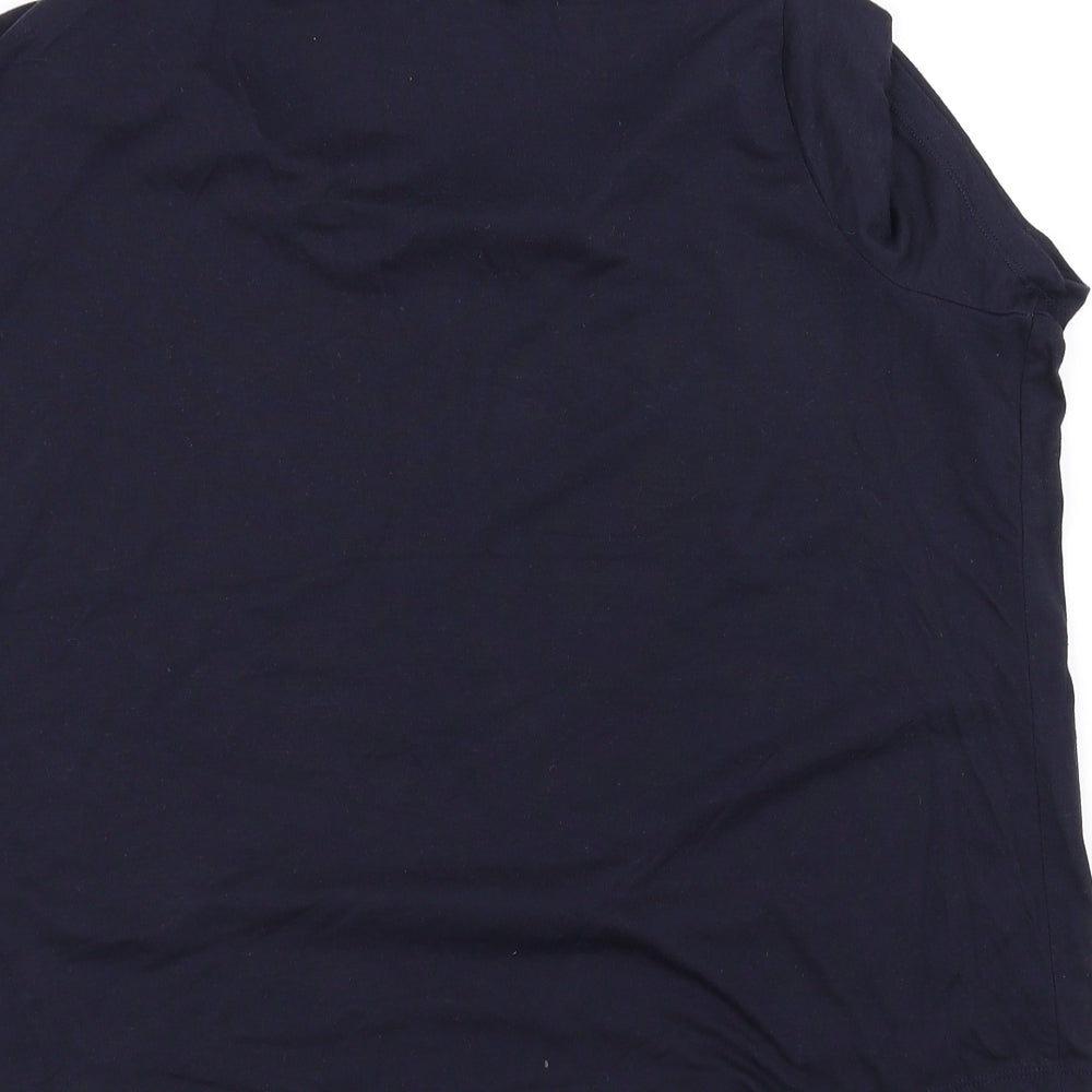 Marks and Spencer Womens Blue   Basic T-Shirt Size 22