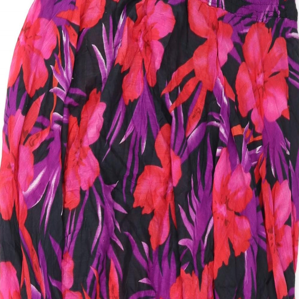 BHS Womens Red Floral  Fit & Flare  Size 22
