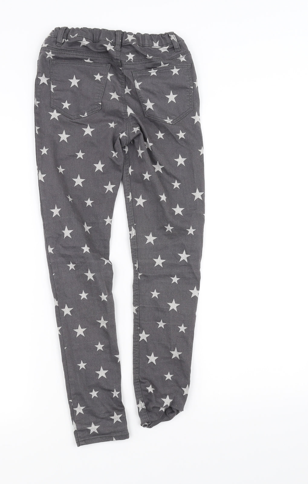 H&M Girls Grey   Skinny Jeans Size 9-10 Years