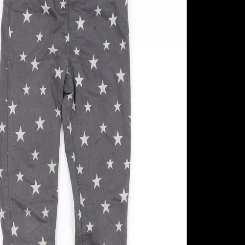 H&M Girls Grey   Skinny Jeans Size 9-10 Years