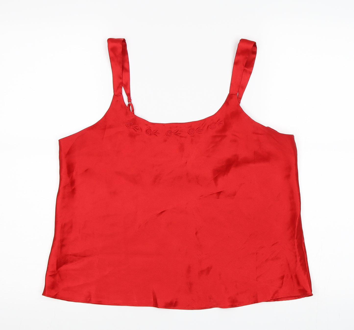 BHS Womens Red   Camisole Tank Size 16