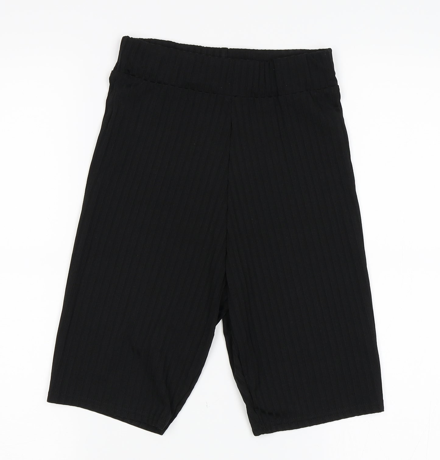 Boohoo Womens Black   Sweat Shorts Size 8