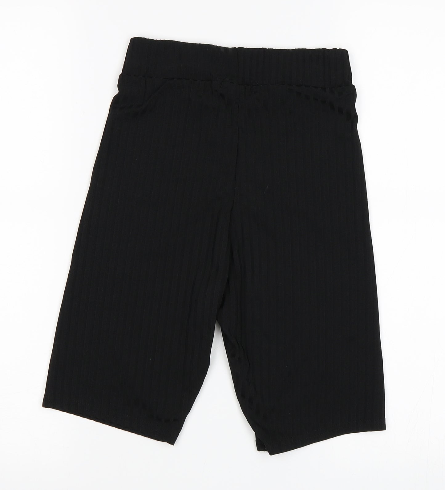 Boohoo Womens Black   Sweat Shorts Size 8