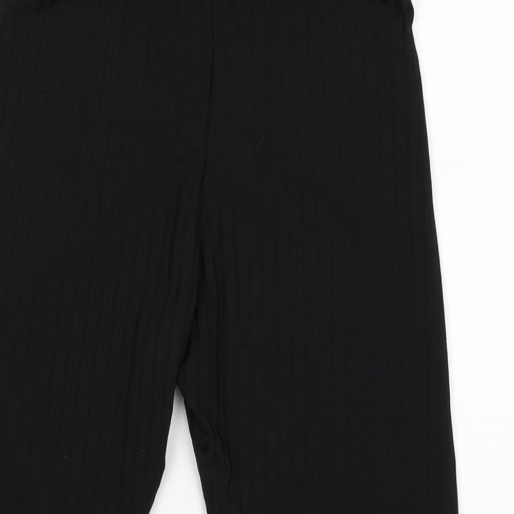 Boohoo Womens Black   Sweat Shorts Size 8