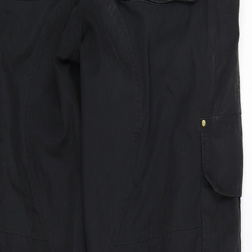 adidas Mens Black   Cargo Trousers Size M L30 in