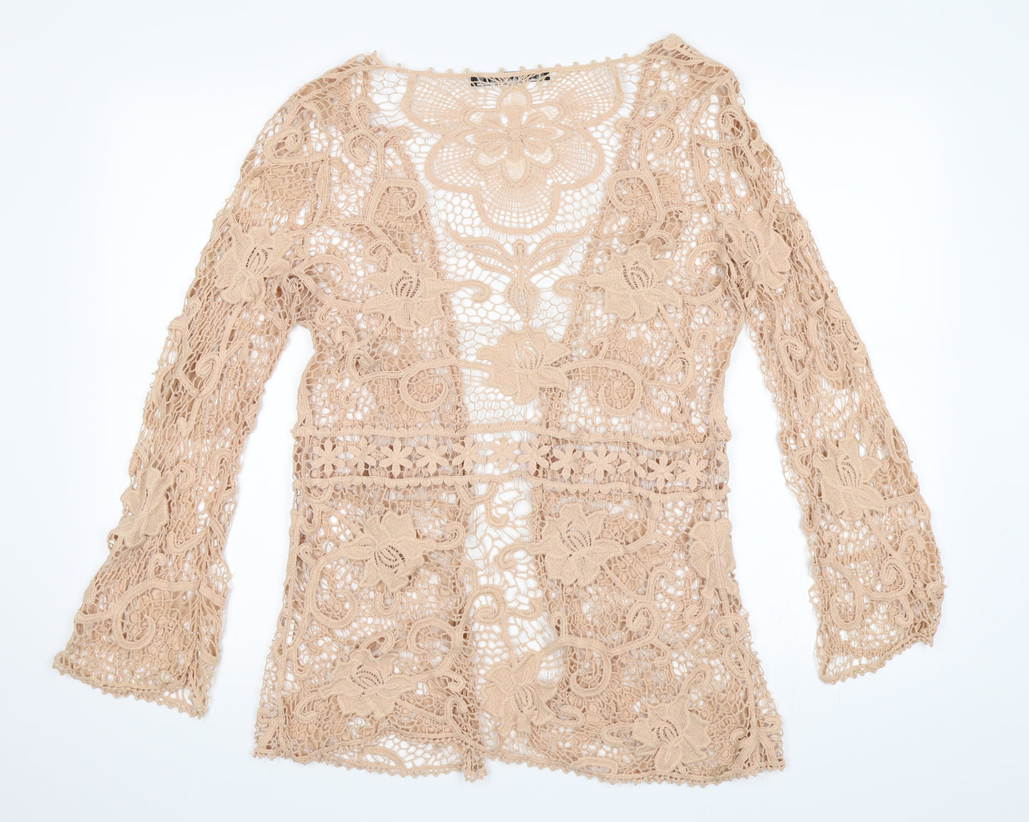 Zara Womens Pink   Cardigan Jumper Size M