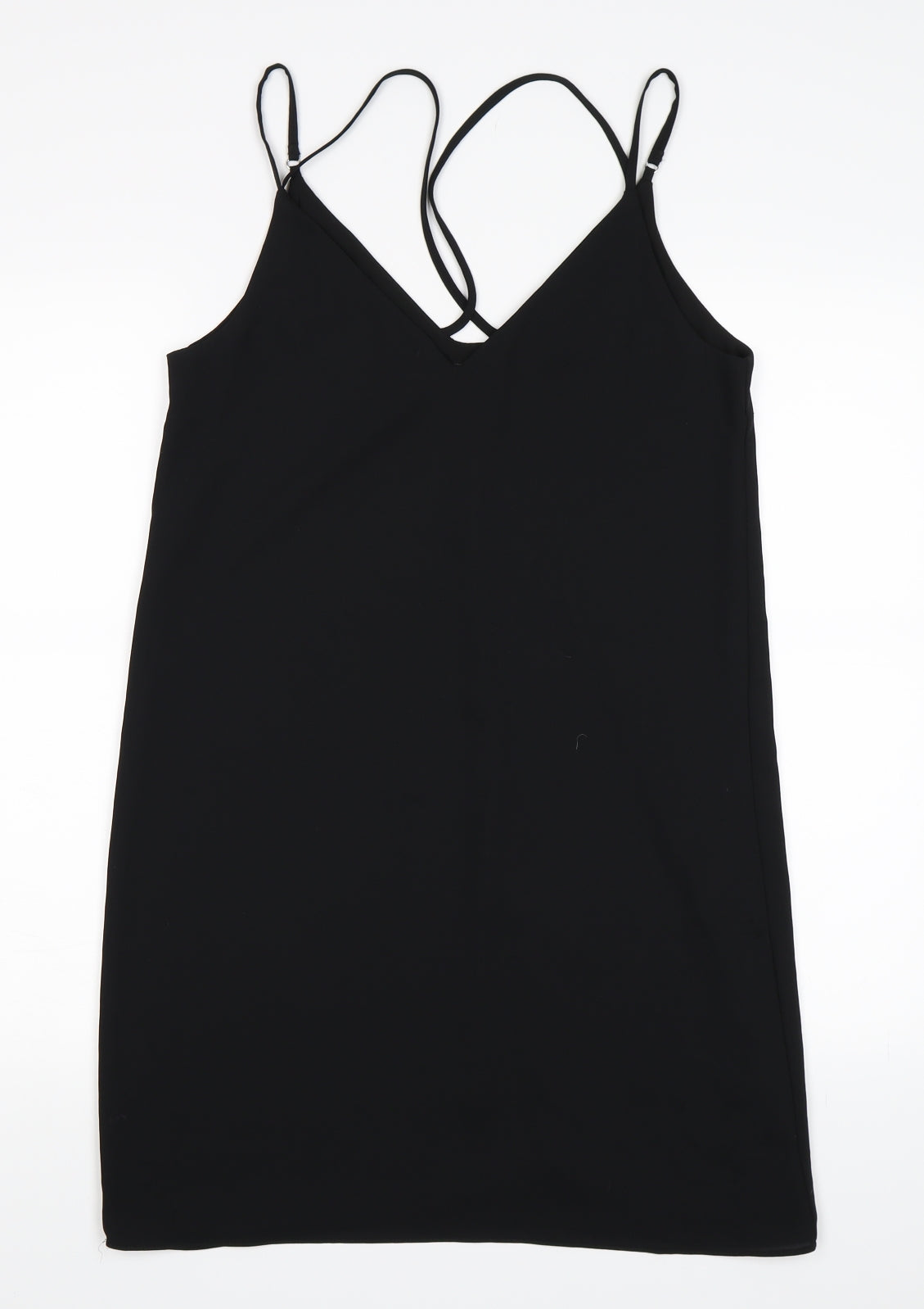 Topshop Womens Black   Slip Dress  Size 10