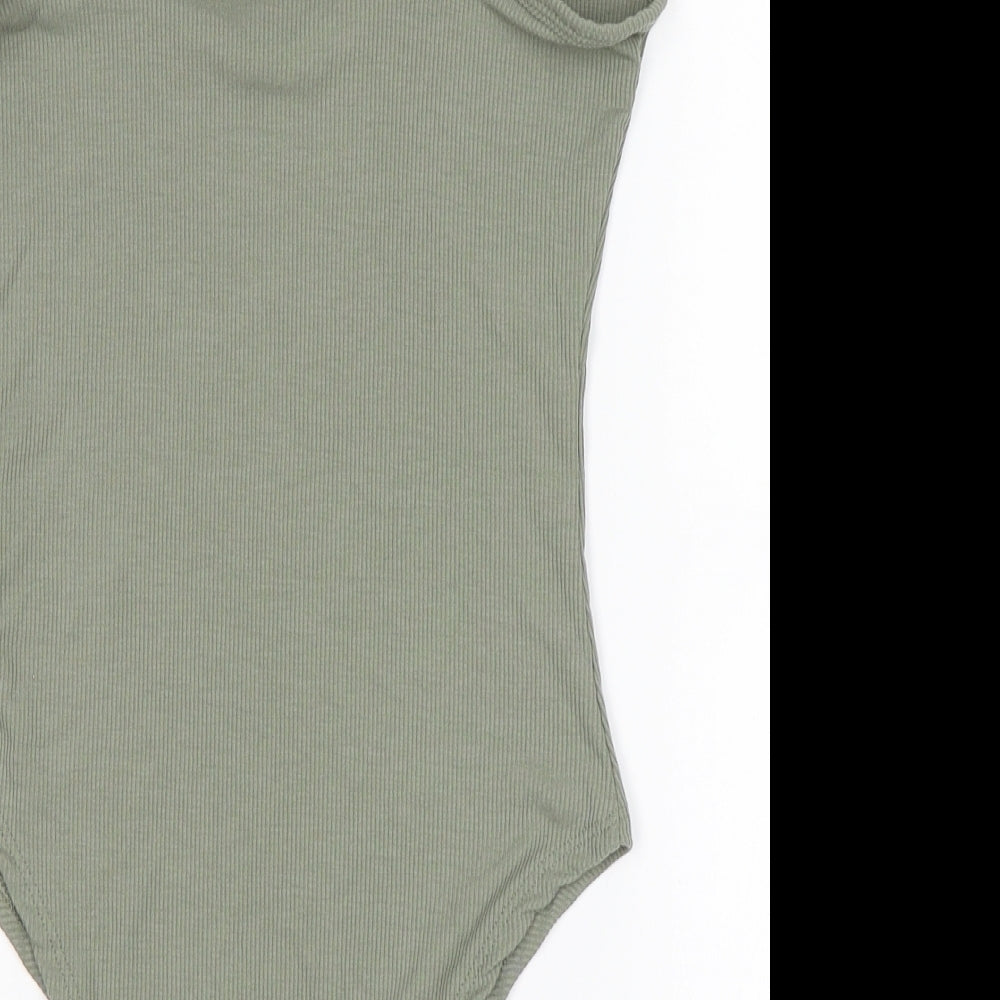 Primark Womens Green   Basic Tank Size XS  - Bodysuit