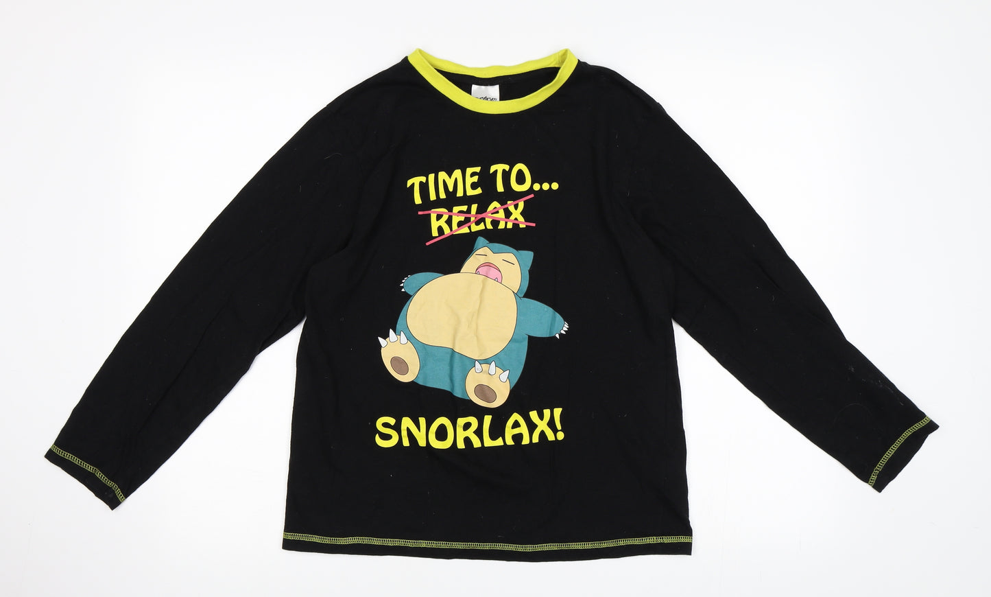 Pokemon Boys Black   Basic T-Shirt Size 13-14 Years