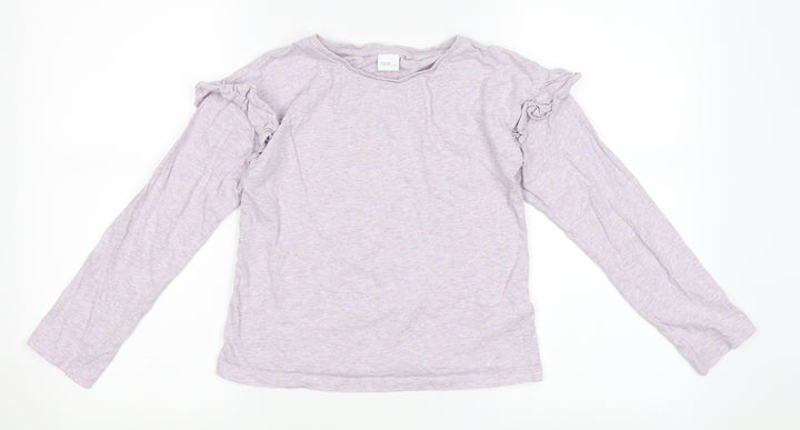 NEXT Girls Purple   Basic T-Shirt Size 10 Years