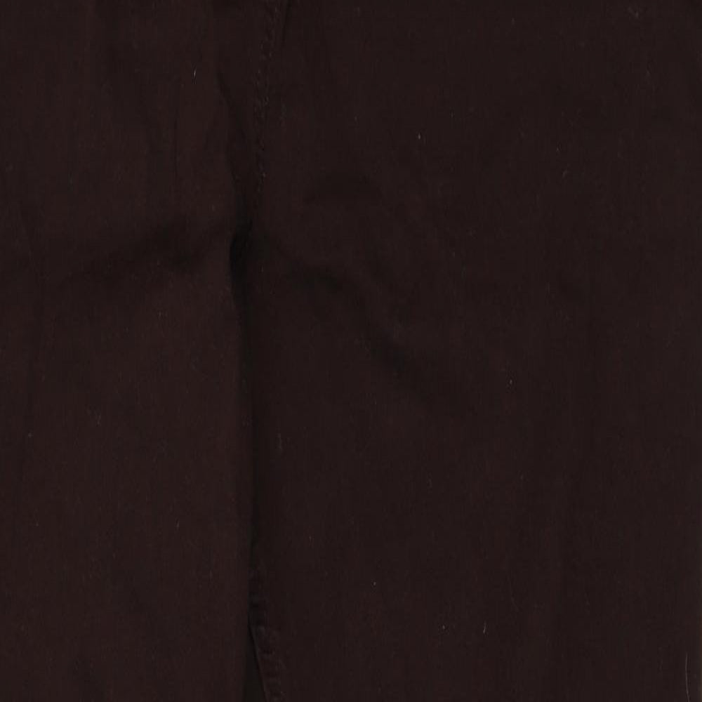 Debenhams Womens Brown   Straight Jeans Size 16 L30 in