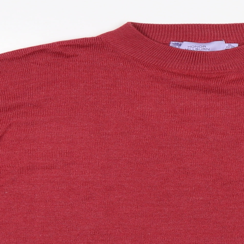 Honor Milburn Womens Pink   Pullover Jumper Size XL