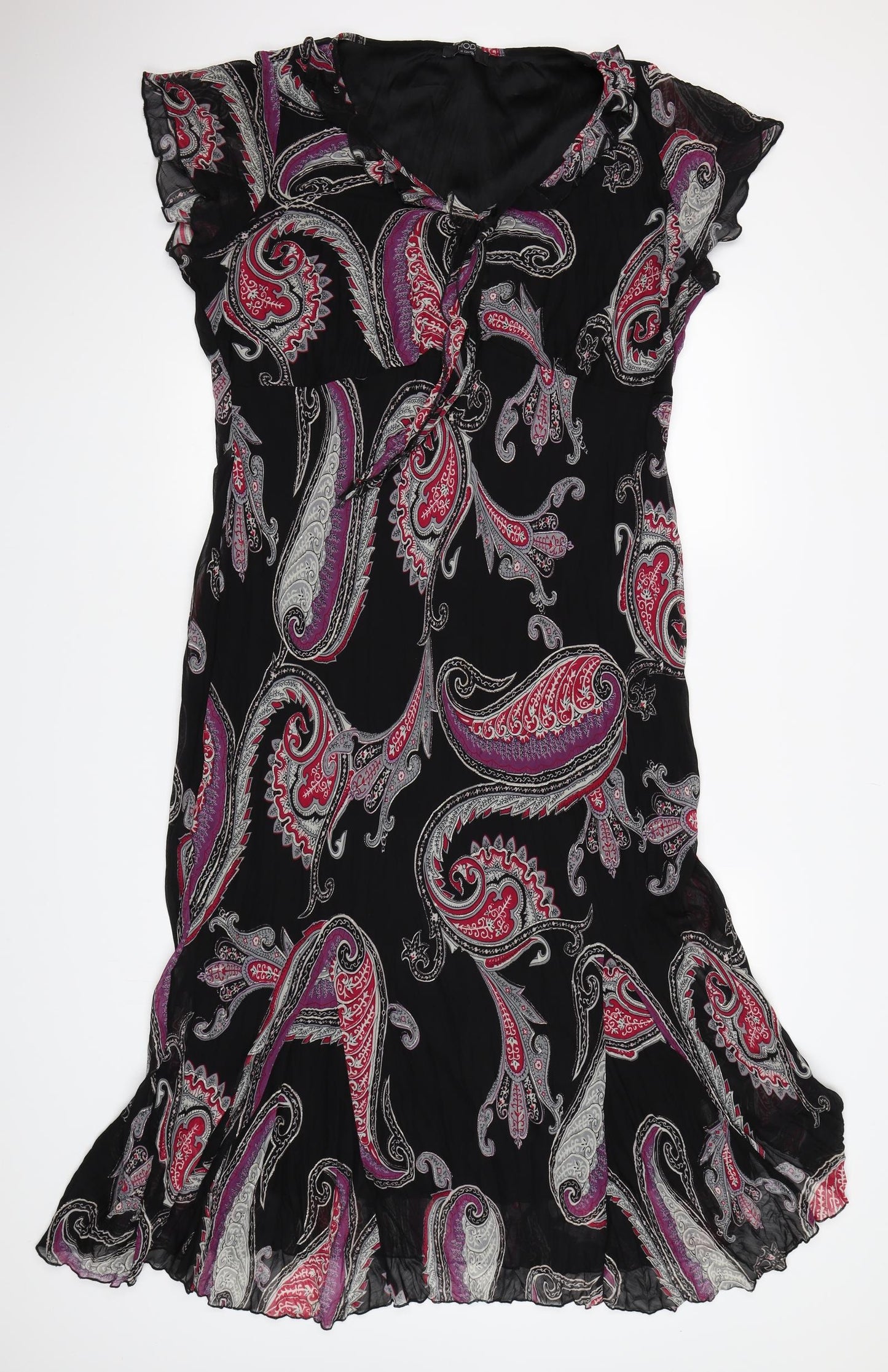 George Womens Pink Paisley  Maxi  Size 18