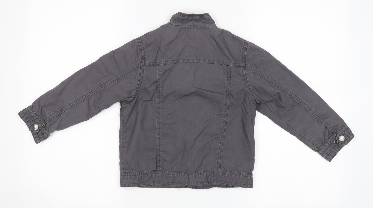 Mothercare Boys Grey   Jacket  Size 5-6 Years