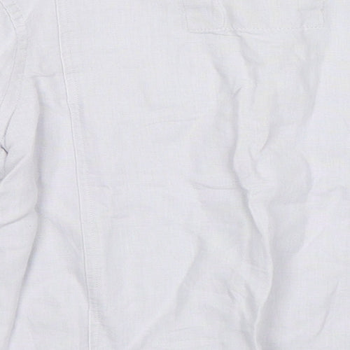 NEXT Boys Grey   Basic Button-Up Size 3 Years