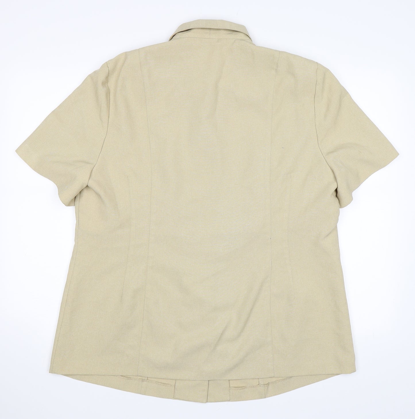 essence Womens Beige   Jacket Blazer Size 22