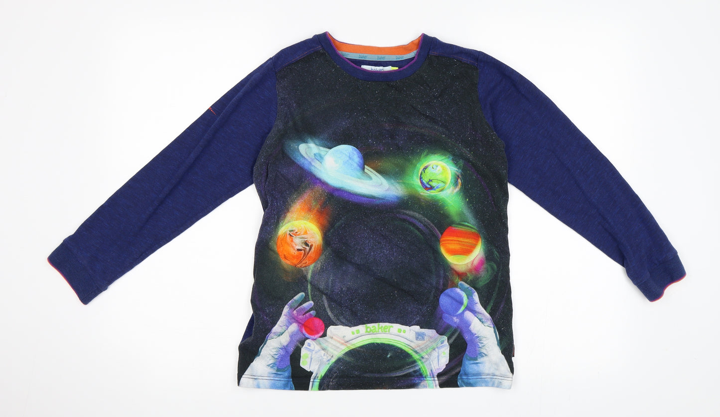 Ted Baker Boys Blue   Basic T-Shirt Size 11-12 Years