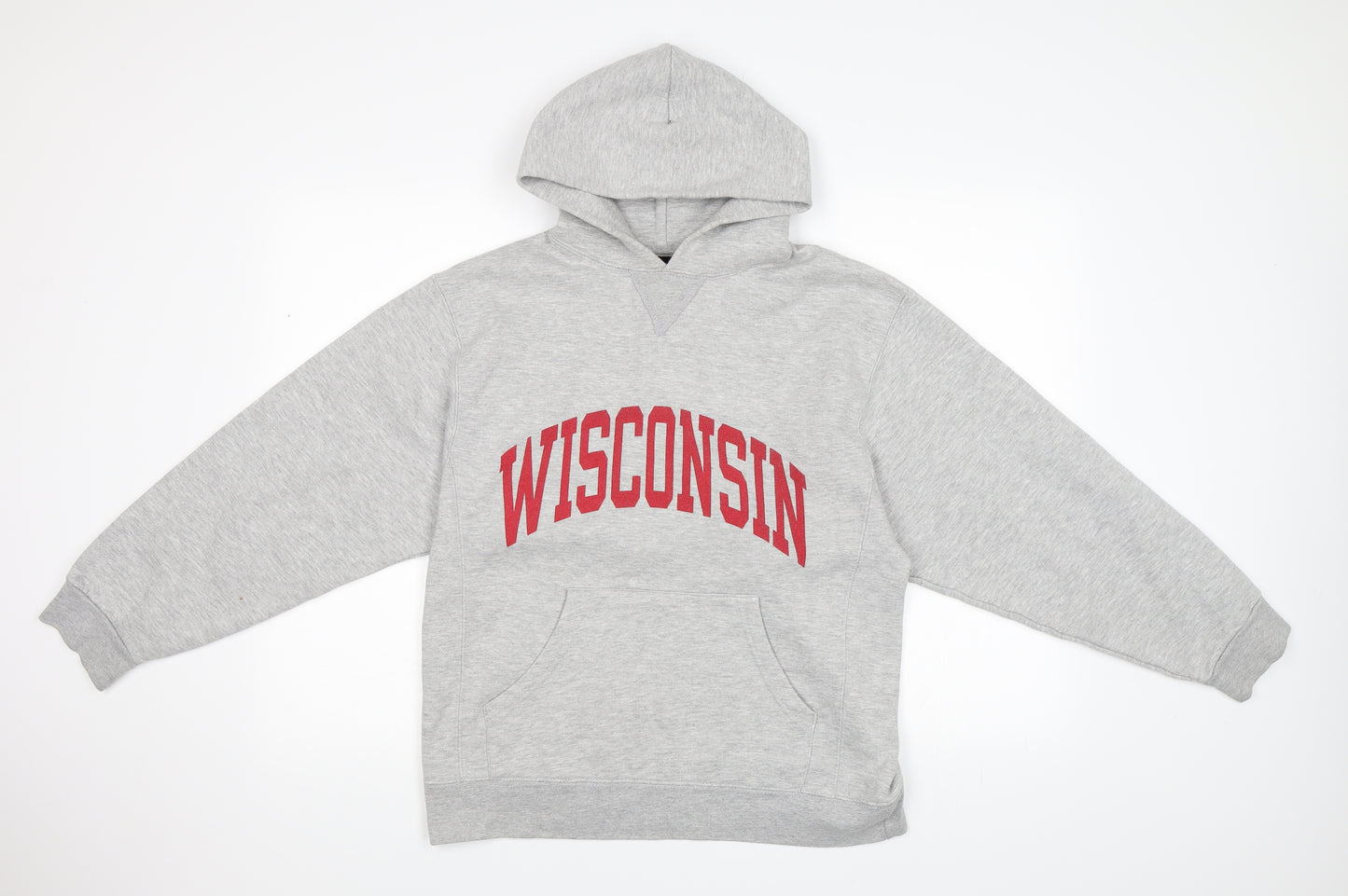 Signature Mens Grey   Pullover Hoodie Size S