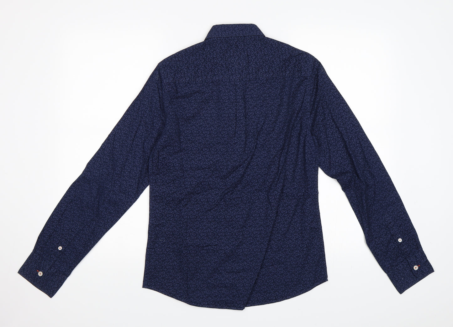 Johnnie B Boys Blue   Basic Button-Up Size 13-14 Years