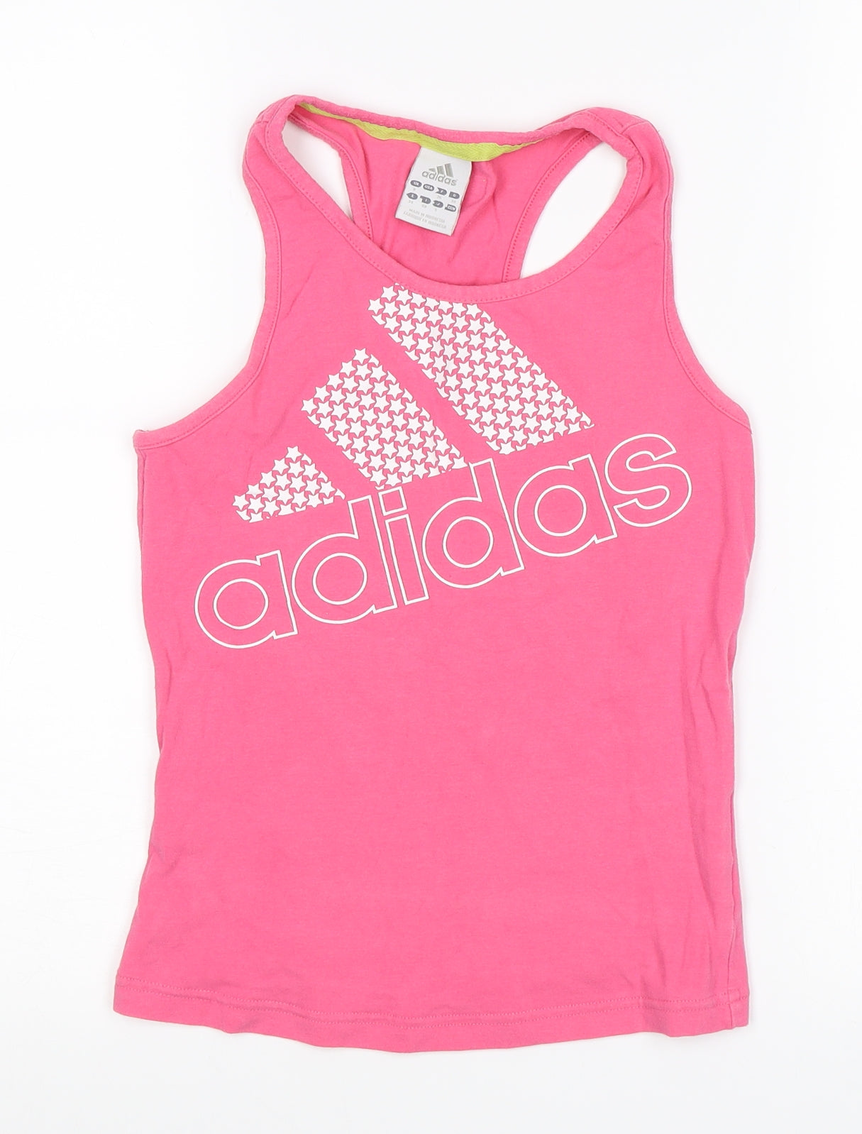 adidas Womens Pink   Basic Tank Size 8