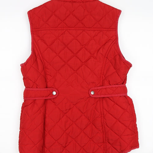 TU Womens Red   Gilet Waistcoat Size 12
