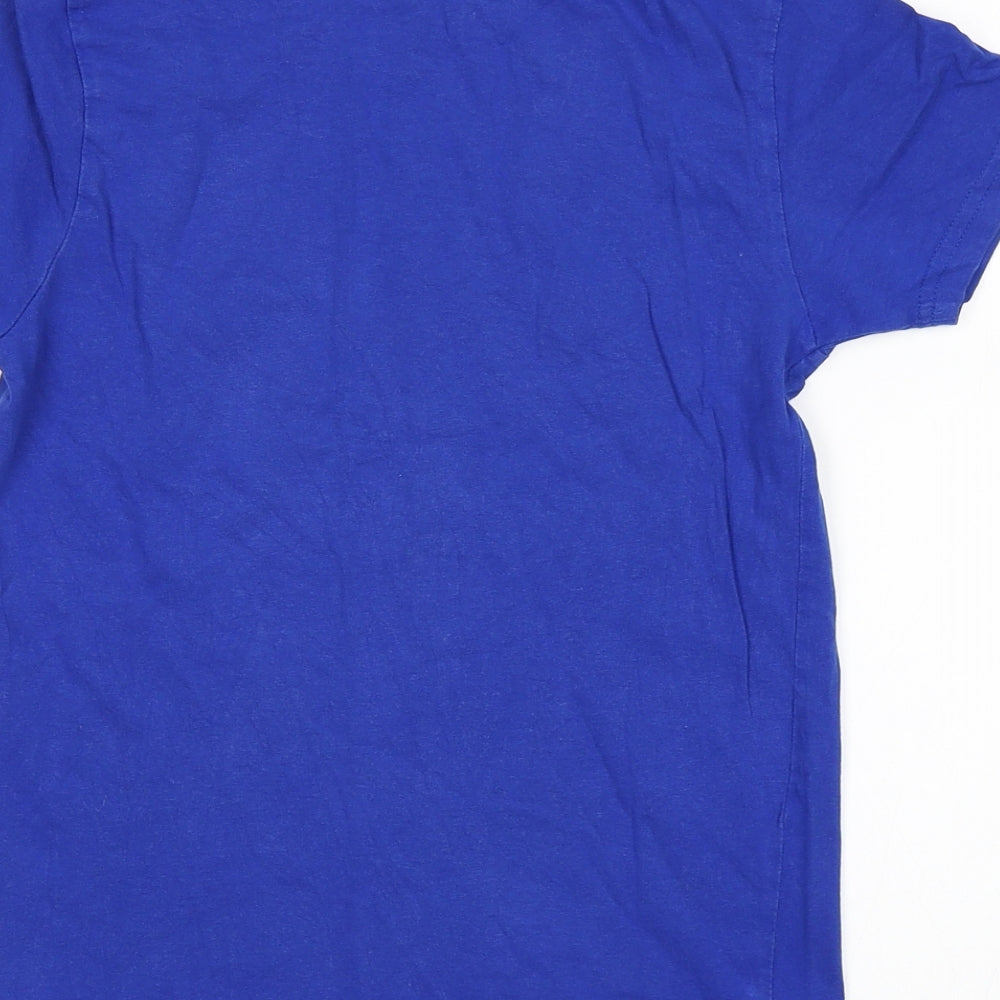 Primark Boys Blue   Basic T-Shirt Size 9-10 Years