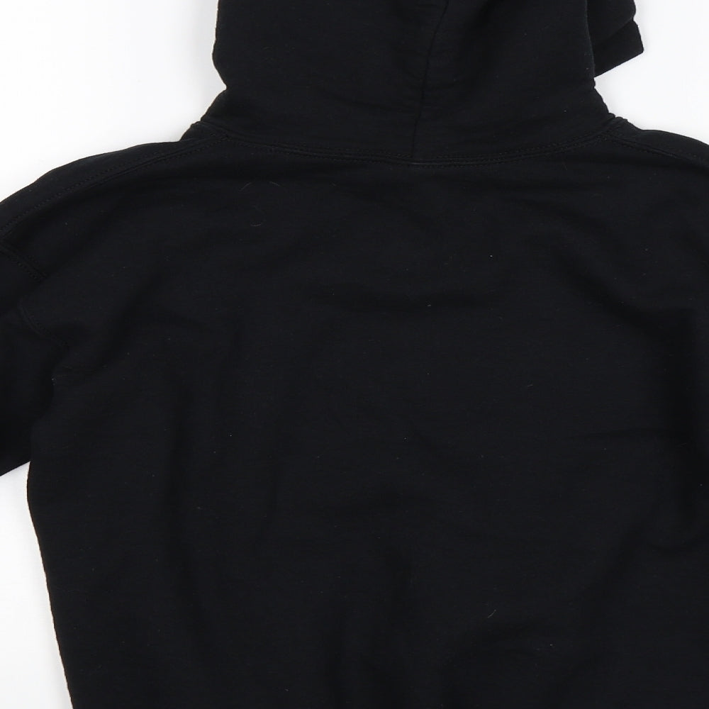 Gildan Boys Black   Pullover Hoodie Size L  - Fortnite