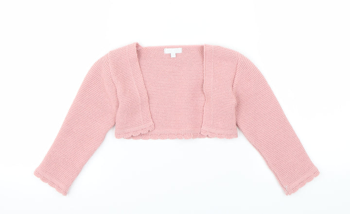 Zip Zap Girls Pink Cardigan Jumper Size 12-18 Months
