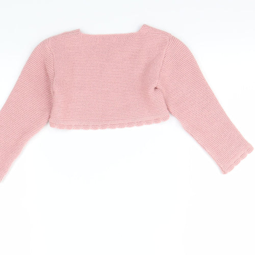 Zip Zap Girls Pink   Cardigan Jumper Size 12-18 Months