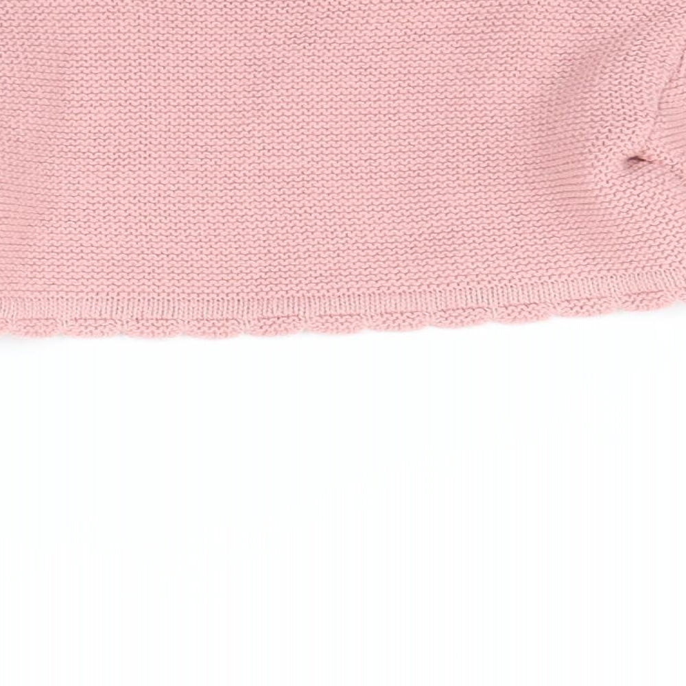 Zip Zap Girls Pink   Cardigan Jumper Size 12-18 Months