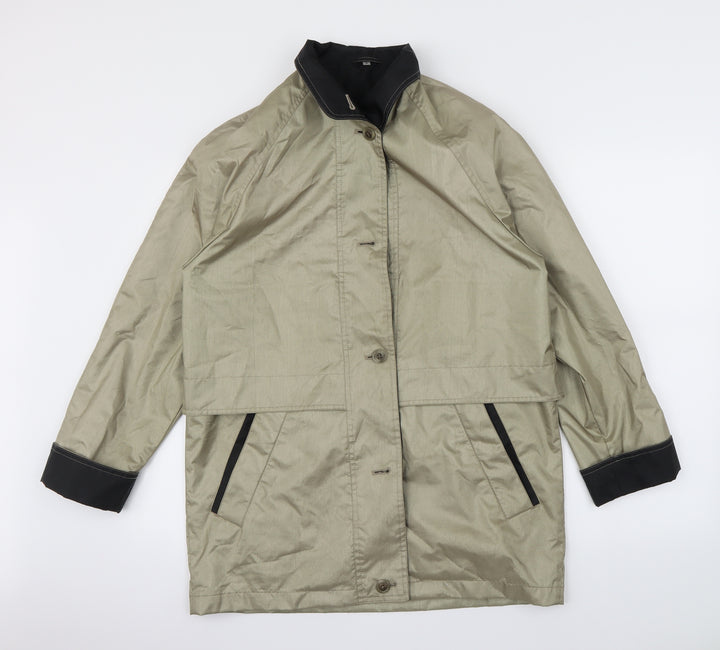 Telemac Mens Green   Jacket Coat Size S