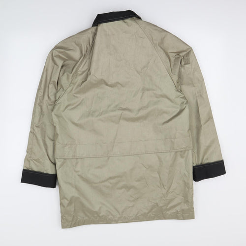 Telemac Mens Green   Jacket Coat Size S
