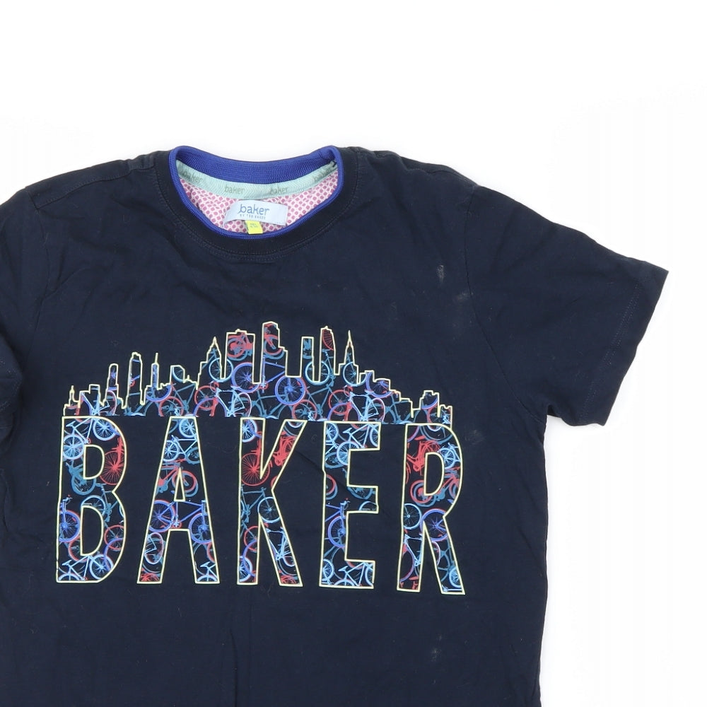 Baker Boys Blue   Basic T-Shirt Size 10 Years