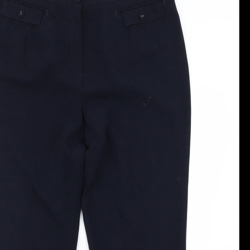 M&S Mens Blue   Dress Pants Trousers Size 18 L28 in