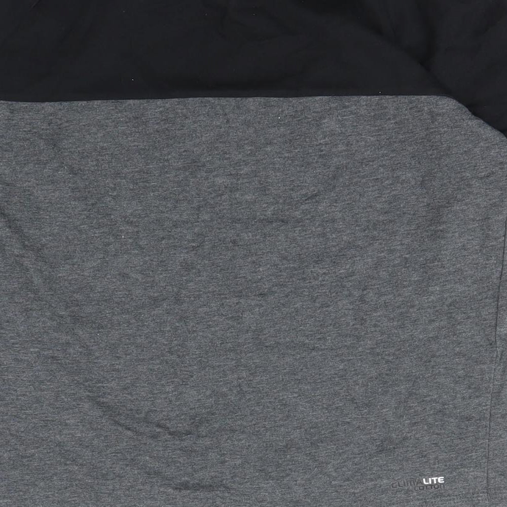 adidas Boys Black   Basic T-Shirt Size 11-12 Years