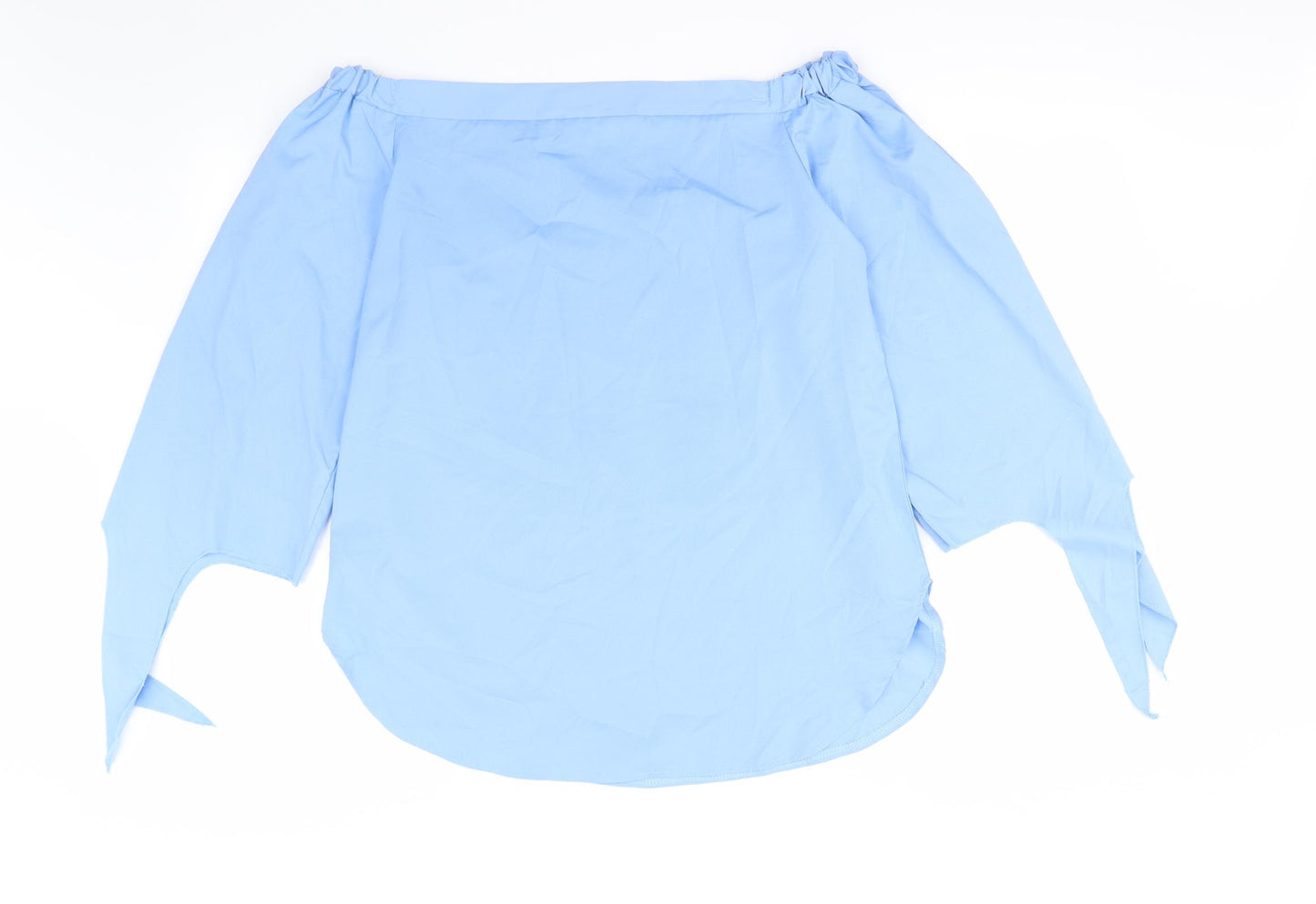 Yoins Womens Blue   Basic Blouse Size 2XL
