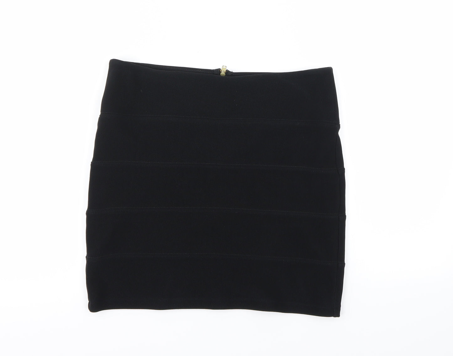 Topshop Womens Black   Mini Skirt Size 10