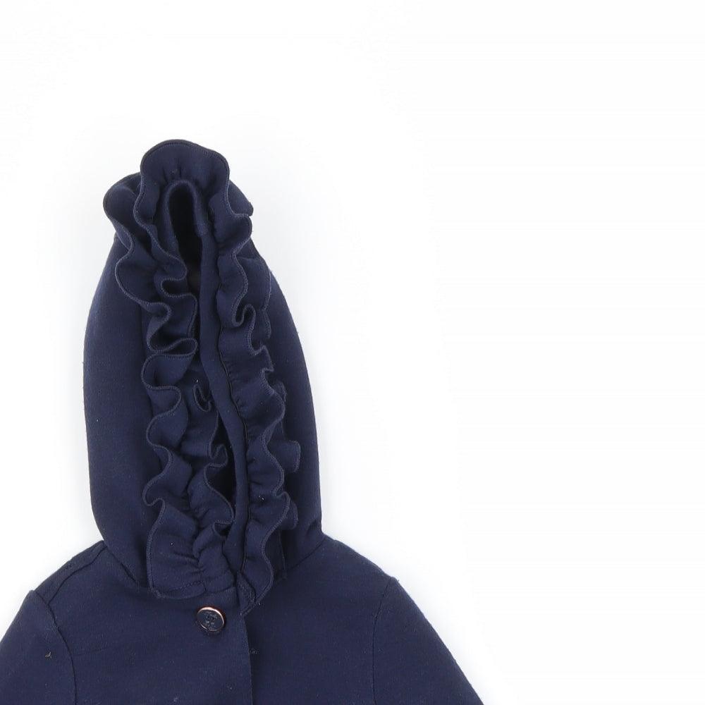 Ted Baker Girls Blue   Gilet Jacket Size 3-6 Months