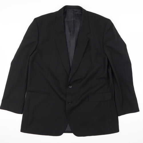 Preworn Mens Black   Jacket Blazer Size L