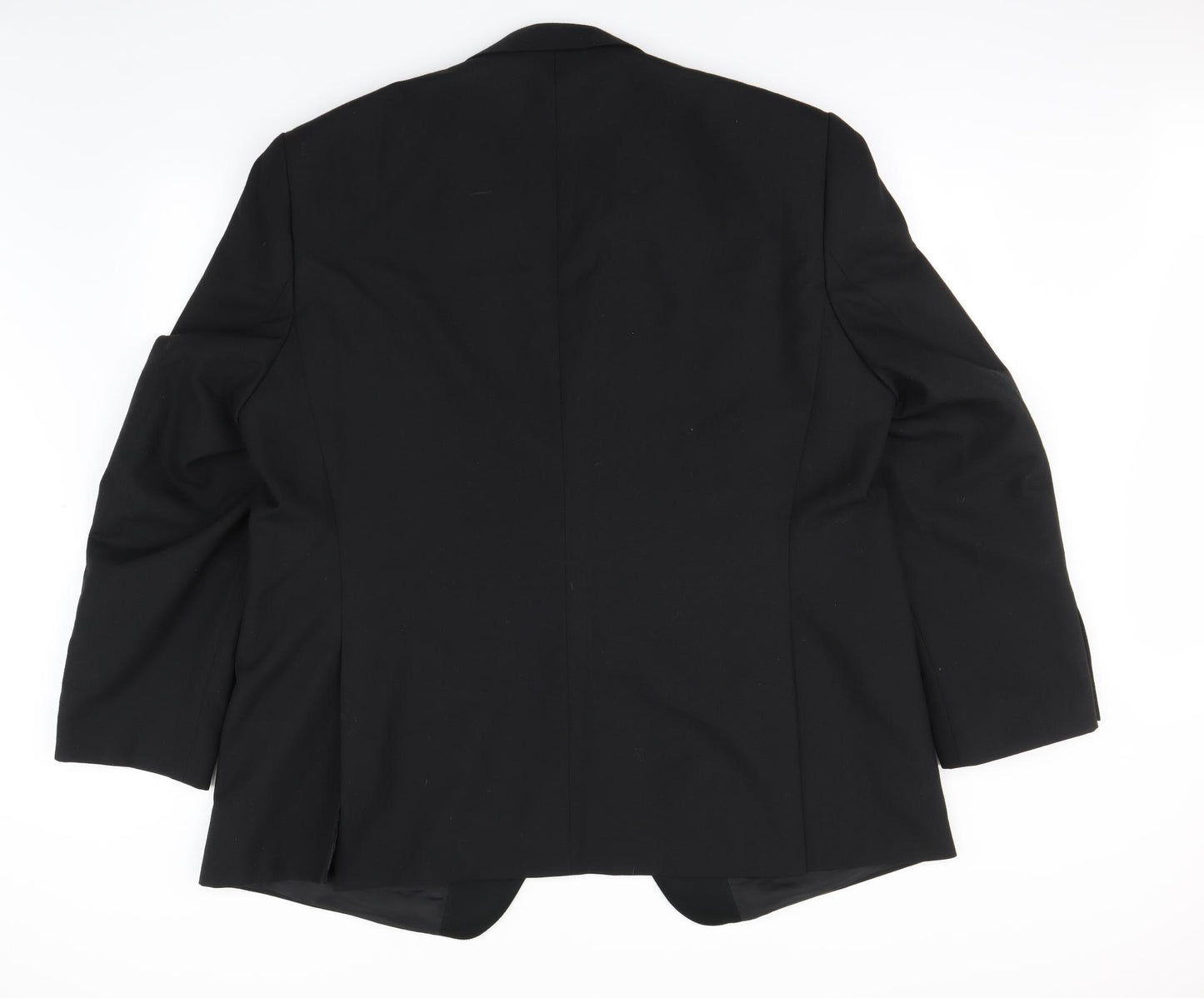 Preworn Mens Black   Jacket Blazer Size 2XL