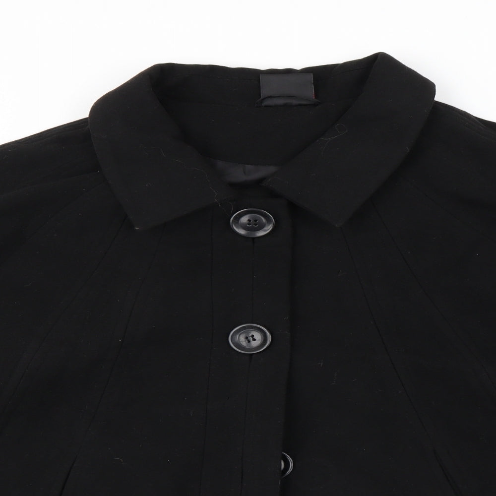 TG Womens Black   Jacket Coat Size 20